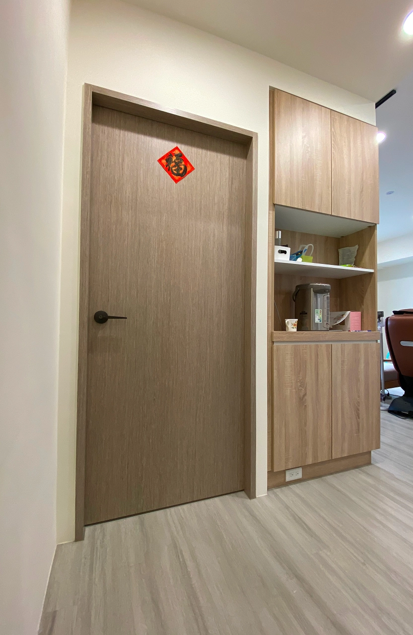 南科室內設計：收納牆結合多功能餐桌，為新手爸媽規劃洗鍊育嬰家