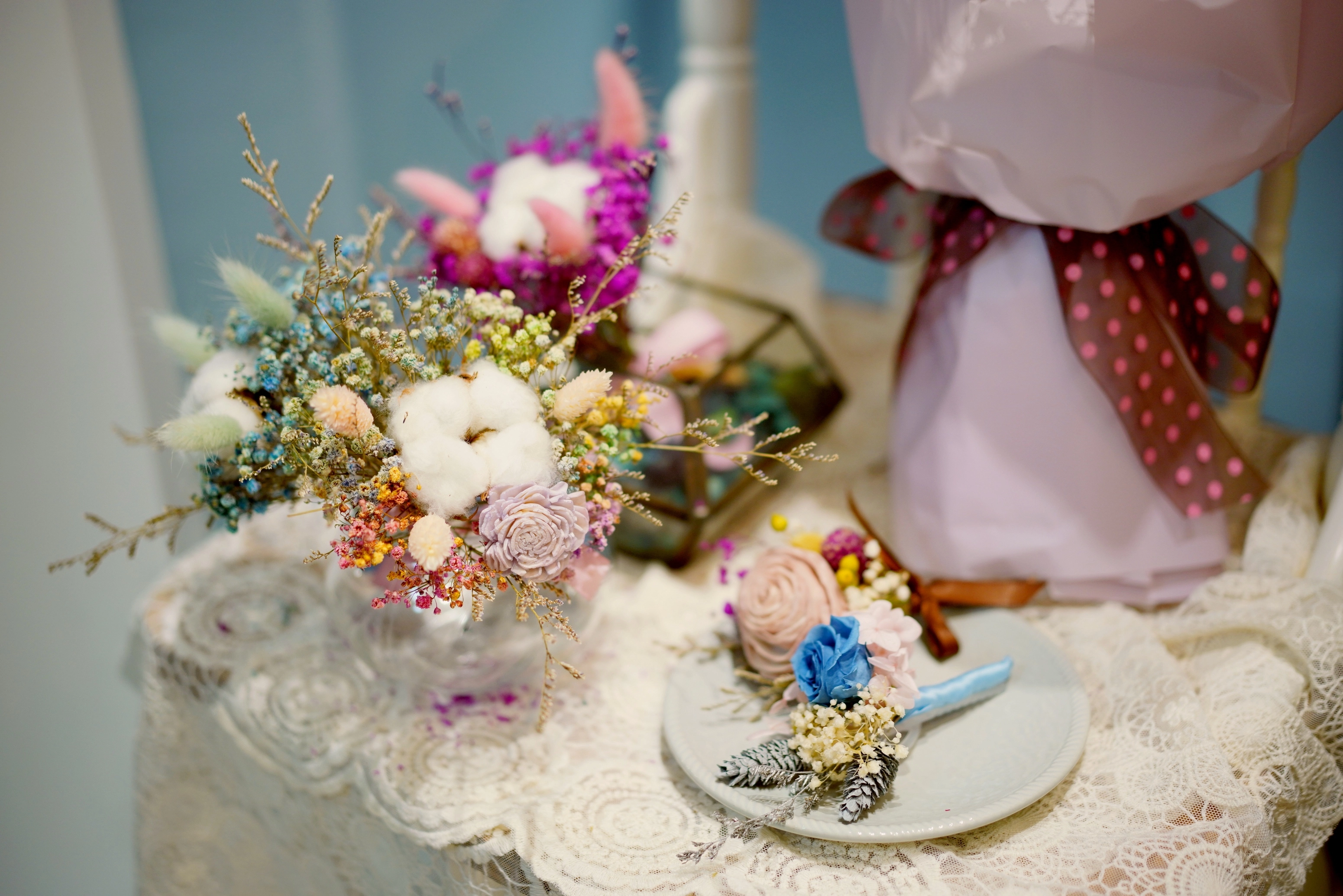 德盈空間規劃,透過櫥窗與動線設計,打造讓人駐足欣賞的質感花房。