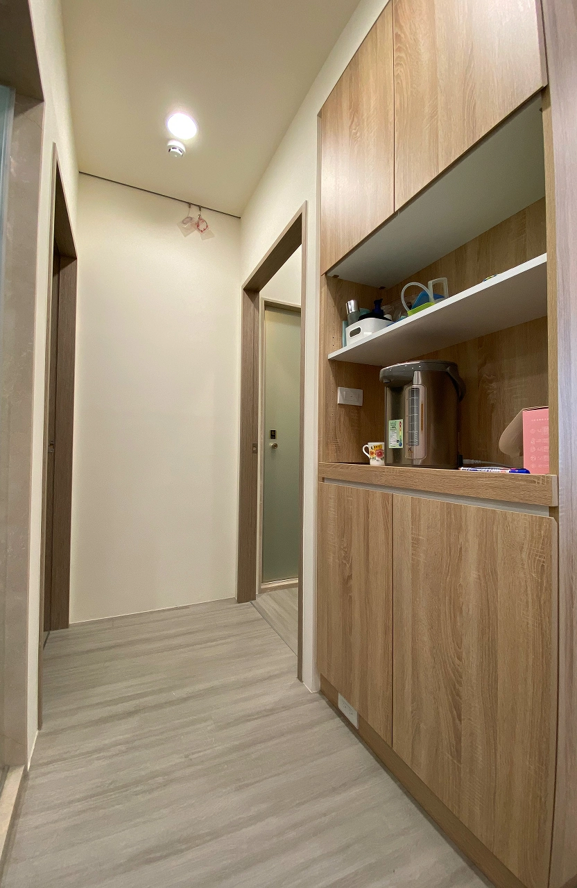 南科裝修推薦：Japandi風系統櫃打造大收納空間，新手爸媽首選