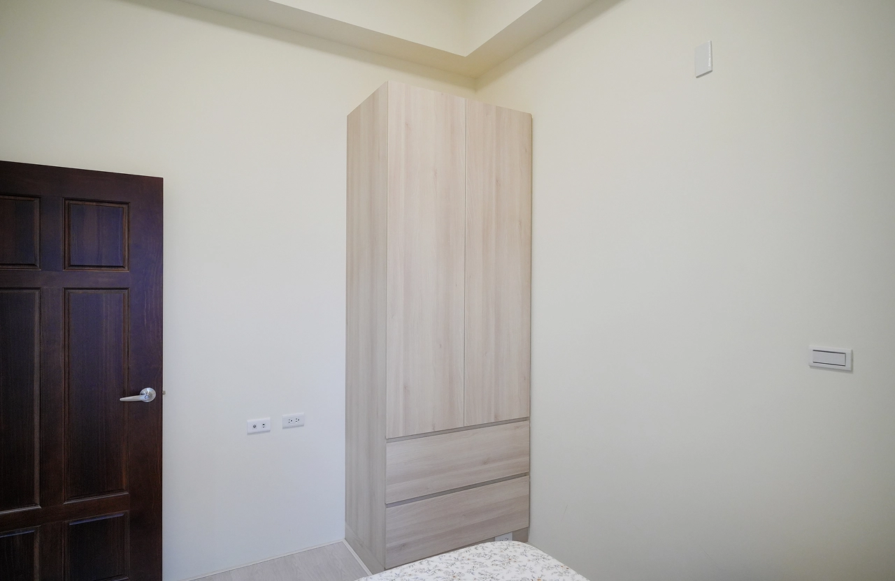 巧妙分配裝修預算，以系統家具打造舒適且不顯擁擠的孝親房