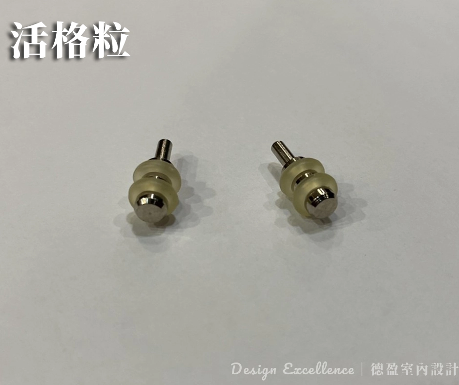 系統櫃排孔設計: 搭配活格粒自由調整層板高度,實現靈活收納空間。