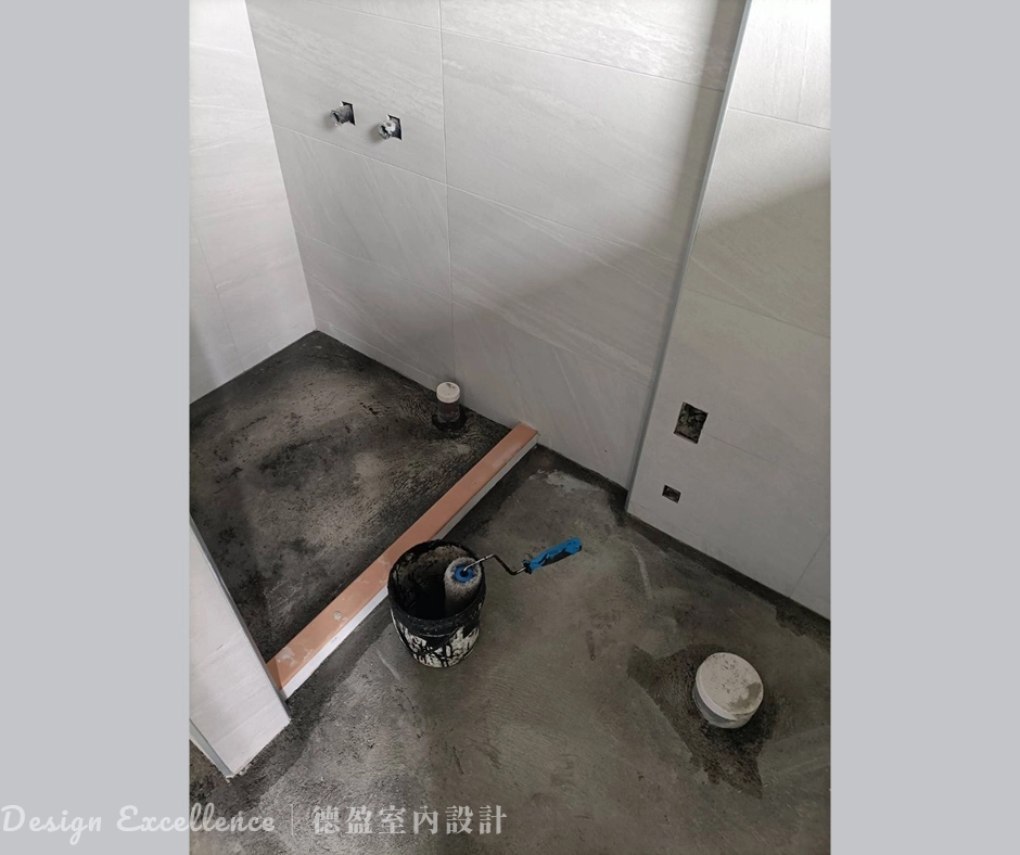 2樓主臥廁所防水施作