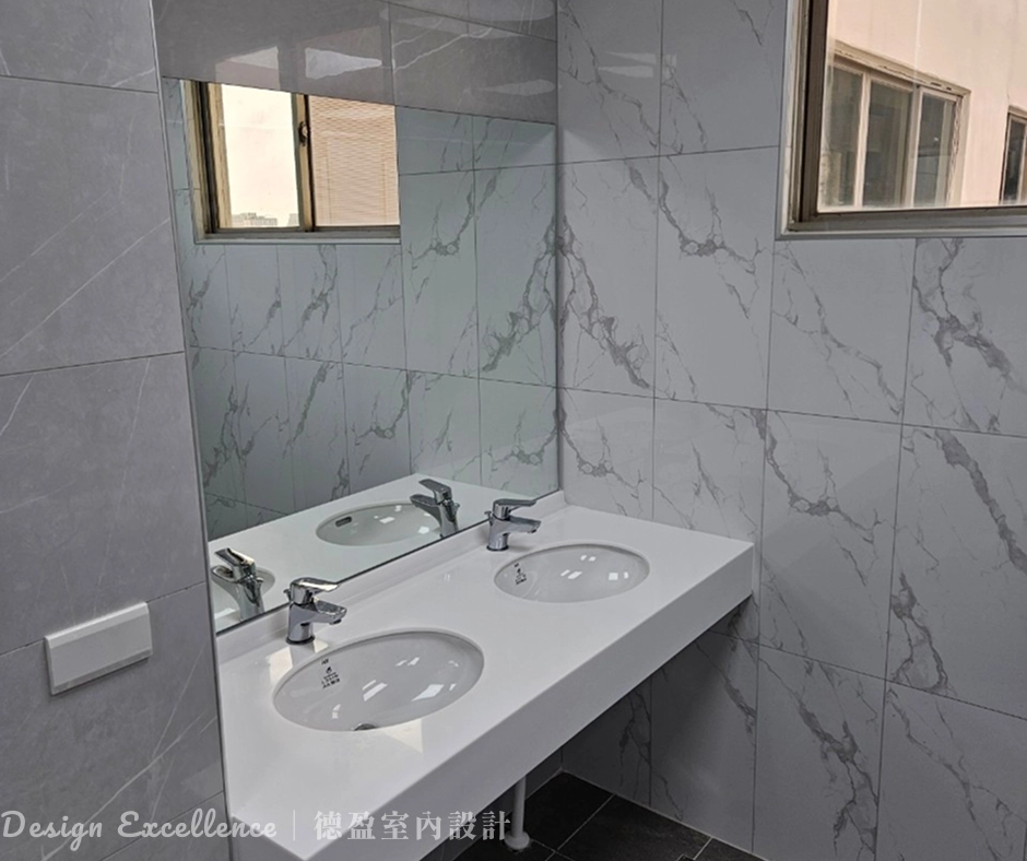 廁所人造石安裝完工