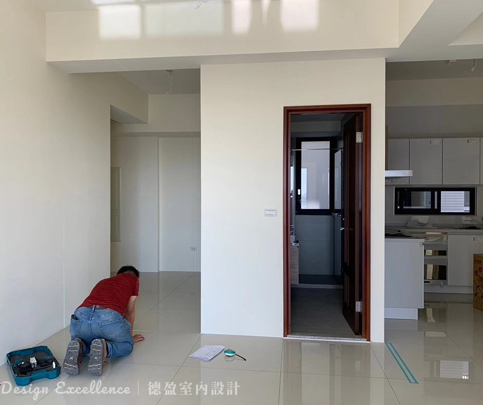 設計師現場放樣