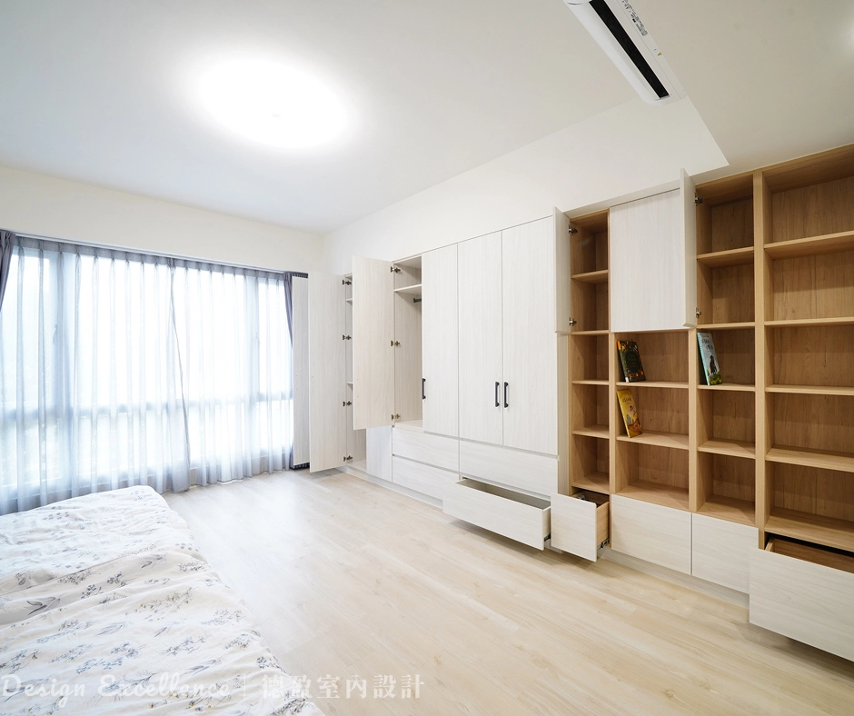 3F 主臥系統收納衣櫃完工