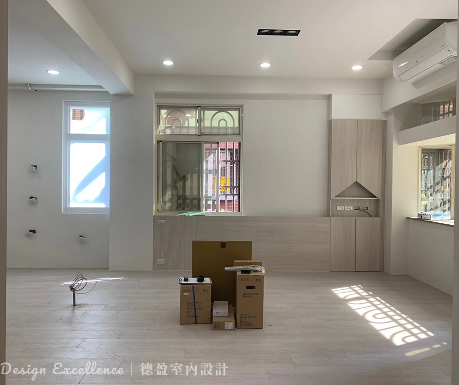 客廳系統收納高櫃